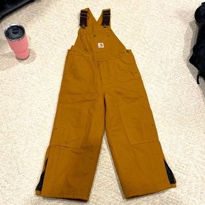 Boys Carhartt bibs/overalls.